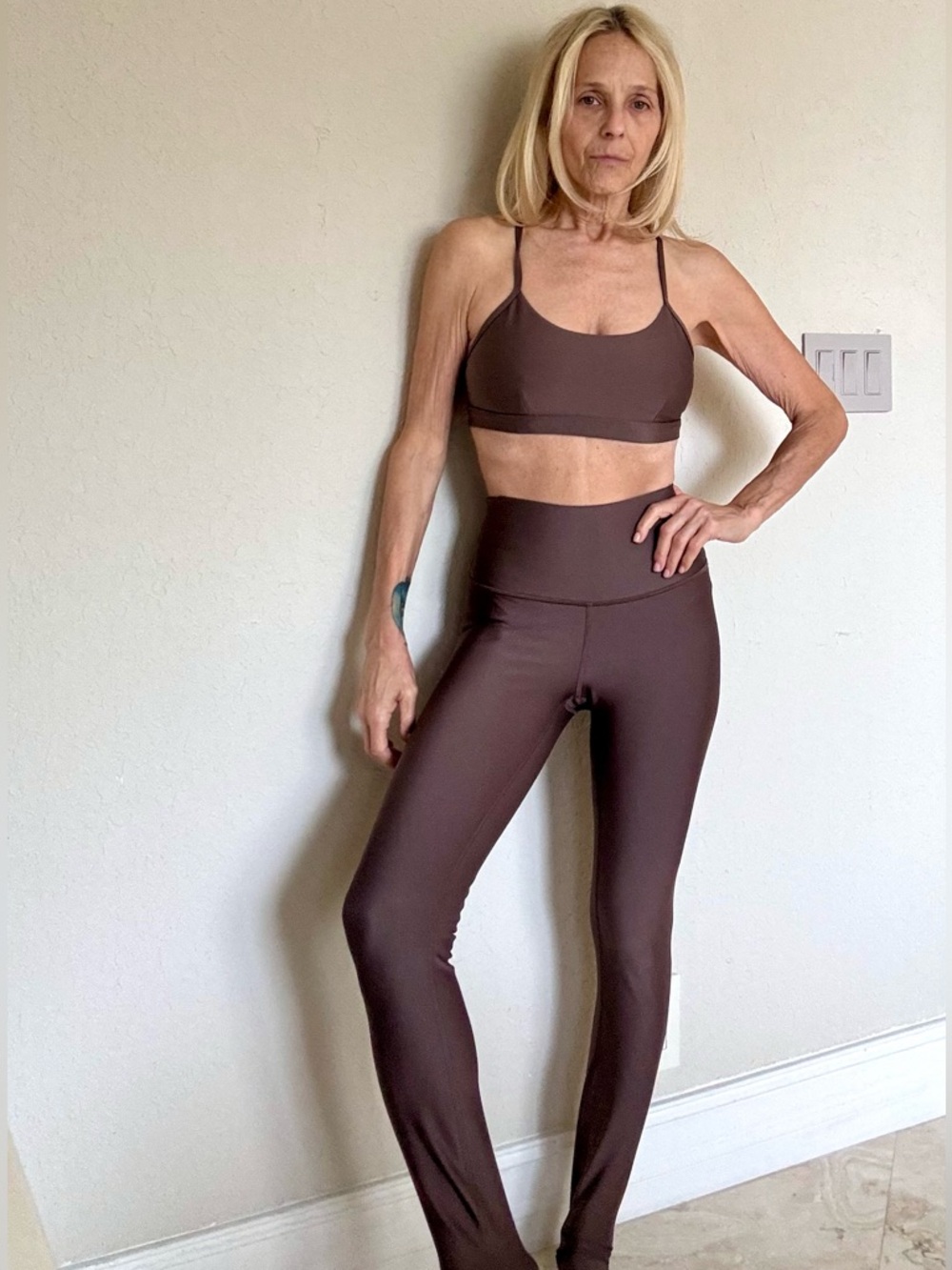 #ALO Yoga #airlift #intrigue Sports Bra light mocha
